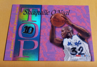 1995-96 NBA Hoops Top 10 All-Time Rookie Full 10 Card Set