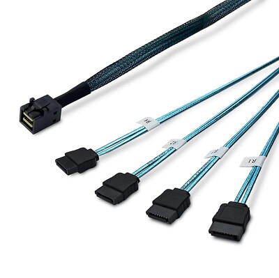 FANTEC SRC-mini SAS SFF8643 zu 4x SATA Kabel