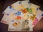 1 kompletter Satz Euro-Geldscheine  7 Stück - kein Zahlungsmittel