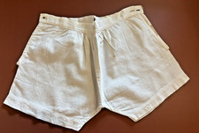 ANT WHITE PLAIN COTTON PANTIES ON BAND WITH BUTTONHOLES-STORED FOR EONS