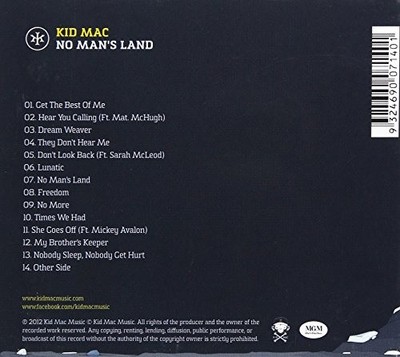 No Mans Land by Kid Mac [Audio CD]