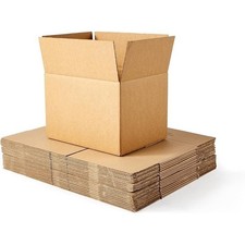 Medium Cardboard Box 20 Pc Corrugated Moving Shipping Storage 18"L x 14"W x 12"H