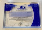 *RARE* Deal Toy Tombstone U.S. Interactive Lehman Brothers Lucite Stock Offering — photo 5