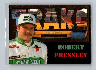 Robert Pressley 1996 Traks Review & Preview Triple-Chase Gold #TC 13 #/3600