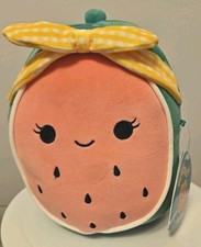 WANDA THE WATERMELON SQUISHMALLOWS NWT Plush 8" Jazwares