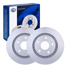 2x HELLA PAGID BREMSSCHEIBEN Ø332mm VORNE passend für JEEP WRANGLER 55788PRO