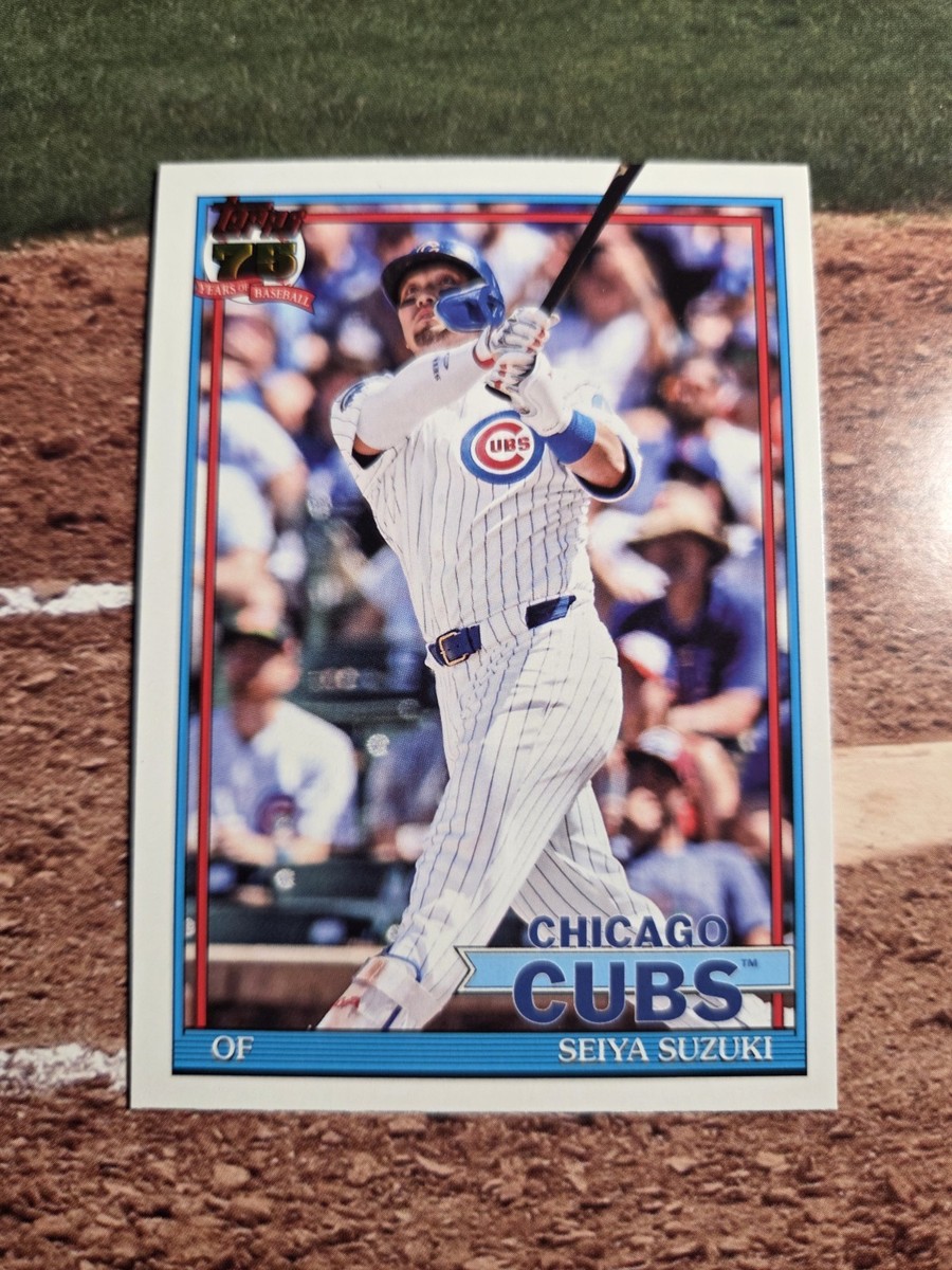 2026 Topps Series 1 1991 Topps T91-37 Seiya Suzuki, Chicago Cubs