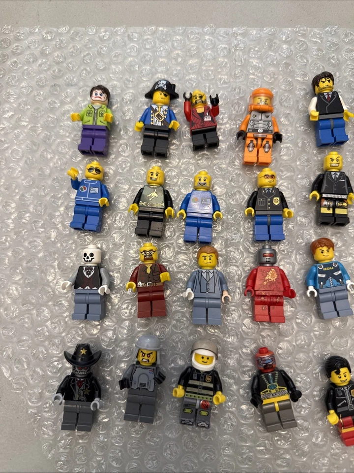 30 Authentic Various Themes Lego Minifigure Lot City Super Heroes MINIFIG - Image 2 of 4