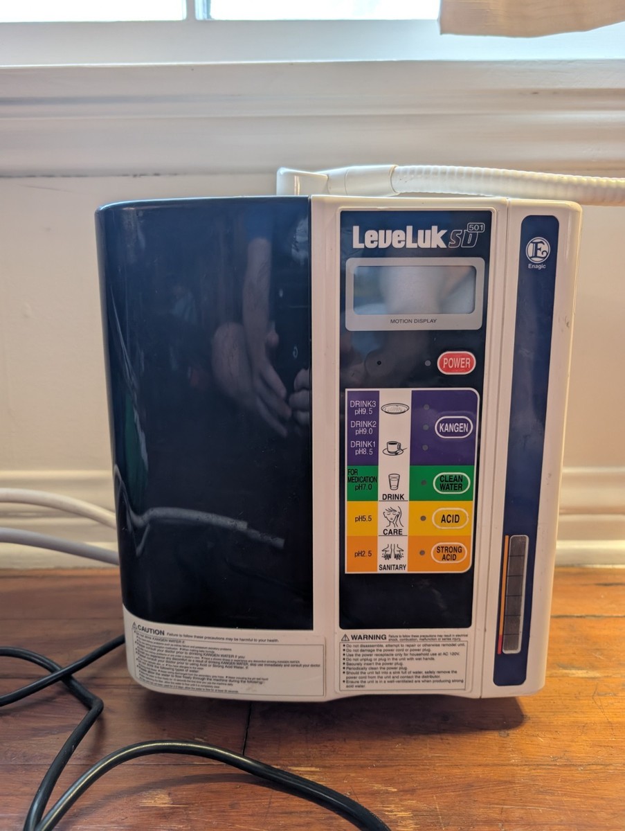 Enagic Kangen Water Leveluk Sd501 Water Ionizer Machine