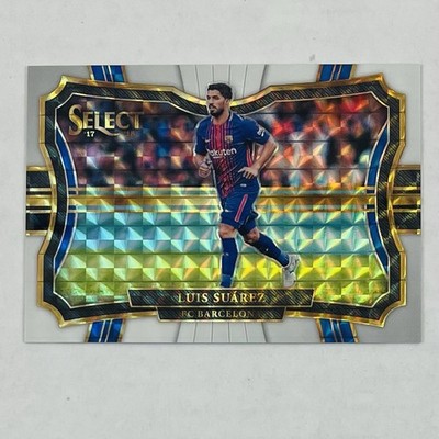 Luis Suarez 2017-18 Select Field Level White Prizm #231 SN44/99 FC Barcelona