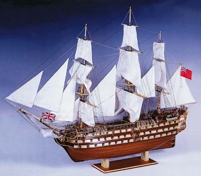 Constructo 80833 1:94 1765 HMS Victory England XVIII Sailing Ship Wooden Kit