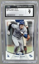 0029 Shohei Ohtani 2024 Topps 50/50: #21 CGC 9