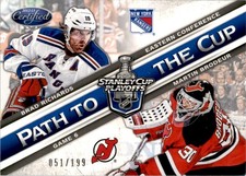 Brad Richards/Martin Brodeur 2012-13 Panini Certified Path to the Cup Conference