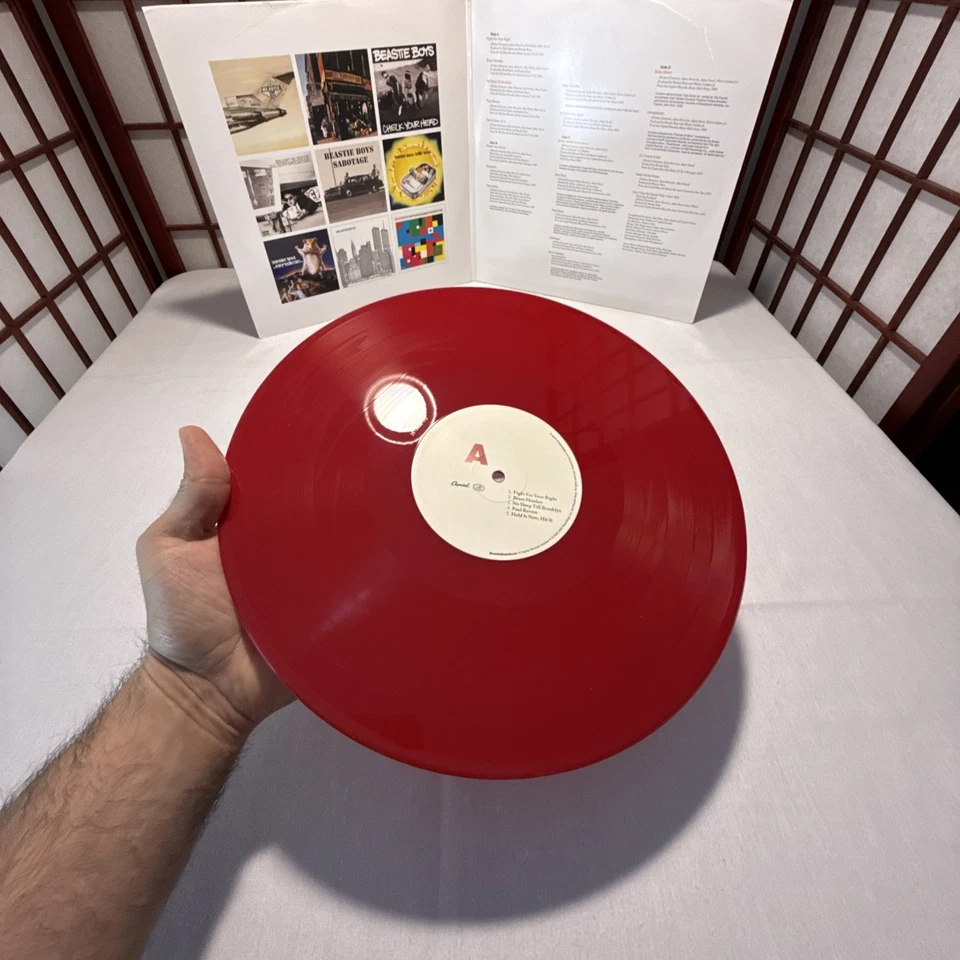 Beastie Boys Music Greatest Hits Best Of Vinyl 2020 Compilation Red White Lp R6 - Image 3 of 4