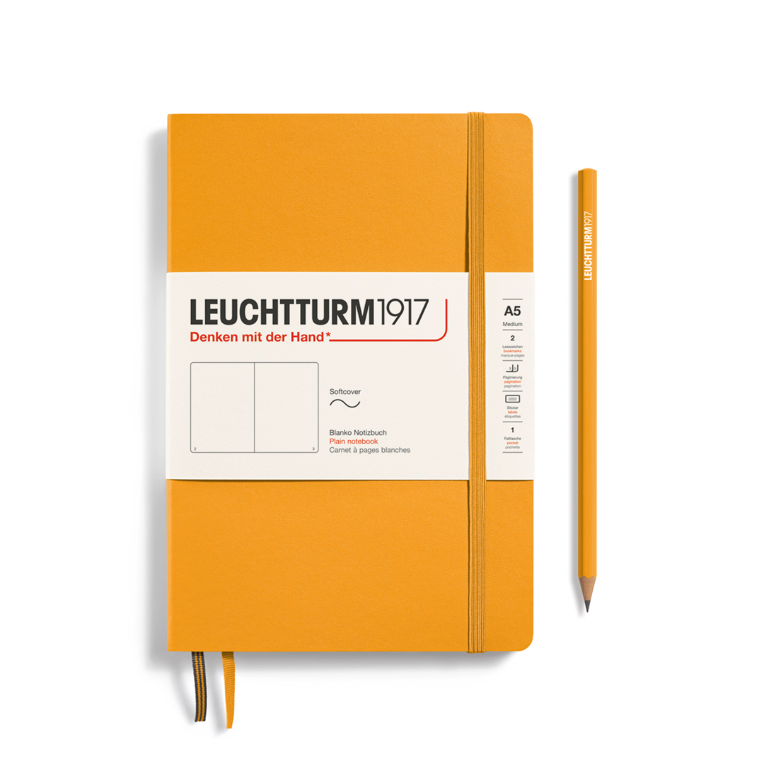 Notebook Medium A5 Soft Bianco Rising Sun | Leuchtturm 1917