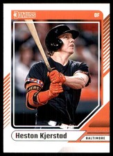 Heston Kjerstad 2024 Donruss #14 Orioles MLB READ FREE SHIPPING AutographDen
