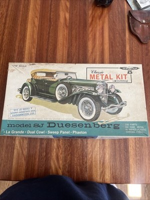 Hubley 1/18 SJ DuesenbergLa Grande Dual CowlPhaeton Model Kit 4864Unbuilt