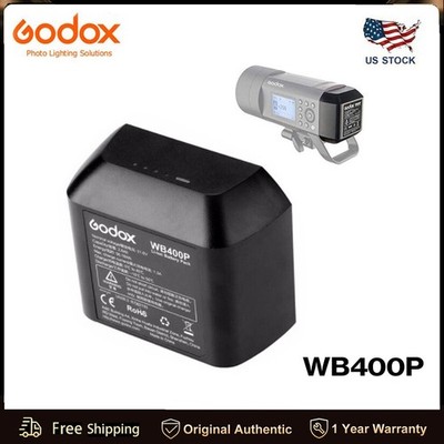 Godox WB400P Battery Replacement 2600mAh 21.6V Li-ion Battery for