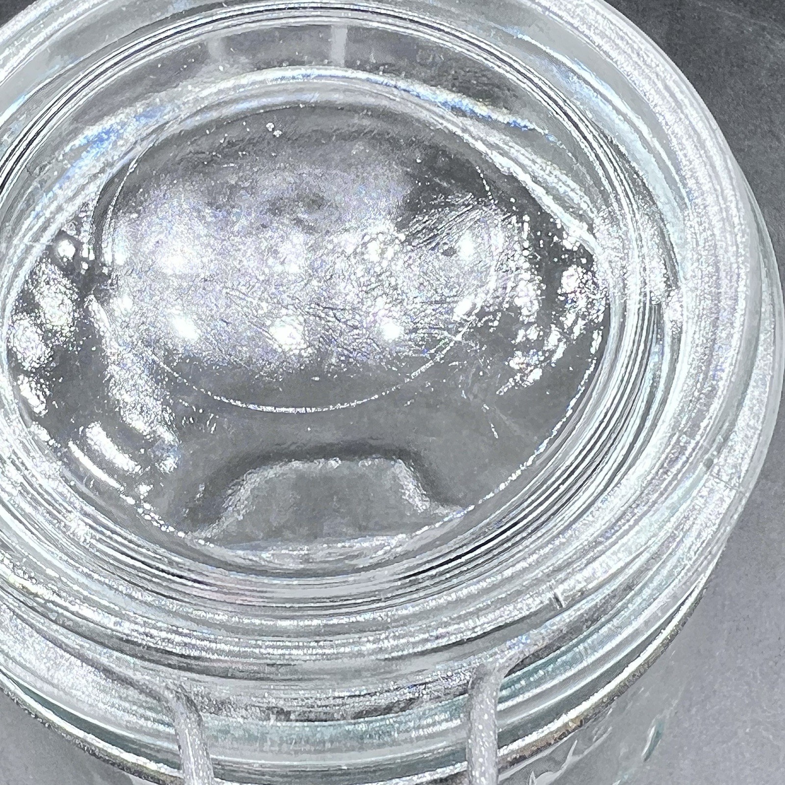 Vintage Le Parfait "Super" 1 Liter Glass Canning Jar w/ Wire Lid & Gasket France