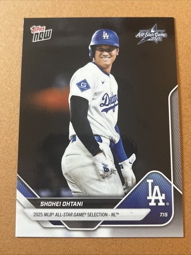 2025 topps now all star game Shohei Obtain ASG-SO