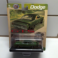 M2 Machines Auto-drivers 164 1969 Dodge Dart Gts 383 Green Diecast Unopened