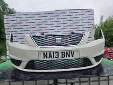 SEAT TOLEDO HATCHBACK 5DR CR ECOMOTIVE SX MK4 2013 WHITE 9P FRONT BUMPER MARKS