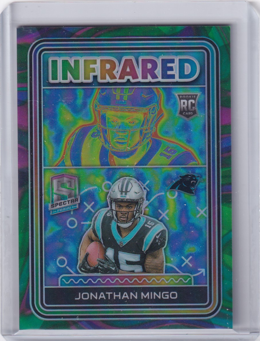 Jonathan Mingo Panini Spectra Infrared #IJM Neon Marble