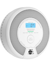 X-Sense Combination Smoke and Carbon Monoxide Alarm LCD Display 10-Year Battery