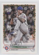2022 Topps Holiday Mega Box Ethan Roberts #HW92 3t1