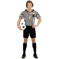 Widmann Milano Schiedsrichter KostüM T-Shirt FußBall Fasching M/L 50-52 De