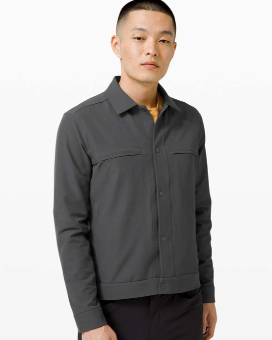 Lululemon City Excursion Jacket Snap Collared Coa… - image 17