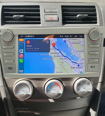 For Toyota Camry 2007-2011 Car Player GPS Radio CarPlay Android Stereo Plug Play