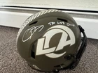Los Angeles Rams Full Size Authentic Autographed Helmet OBJ