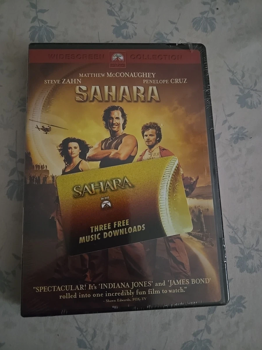 Sahara (2005 film) Region Code 1 (US, Canada) DVDs for sale | eBay