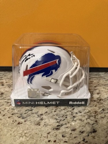 Josh Allen Signed Mini Helmet Buffalo Bills - 5 Star COA