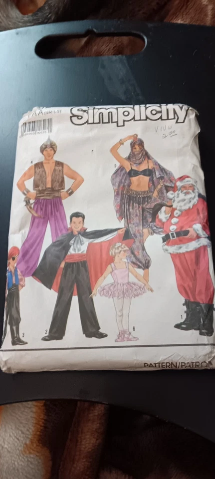 SImplicity Sewing Patterns, Costumes,Plaids,Vintage - Image 3 of 4