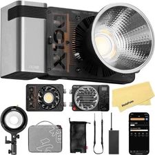 Zhiyun Molus X100 Combo Led Video Light Pocket Light 2700K-6500K w/ Softbox 385g