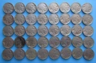 Roll of Buffalo Nickels - full date
