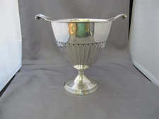 Fine CRICHTON BROS English Sterling Fluted VASE / URN-London 1915-16