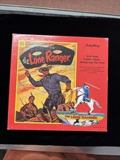 Vintage The LONE RANGER Wind-Up Tin Toy Collectible Schylling Rare