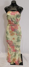 Peppermayo Women's Under The Pagoda Maxi Dress AR8 Yellow Peony Size AU:4 US:0