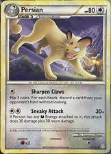 Persian Rare - 27/123 - HeartGold & SoulSilver Pokemon 2010 on eBay