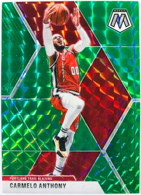 Carmelo Anthony - Blazers 2019-20 Panini Mosaic Green Prizm #25 - Bild 1 von 2