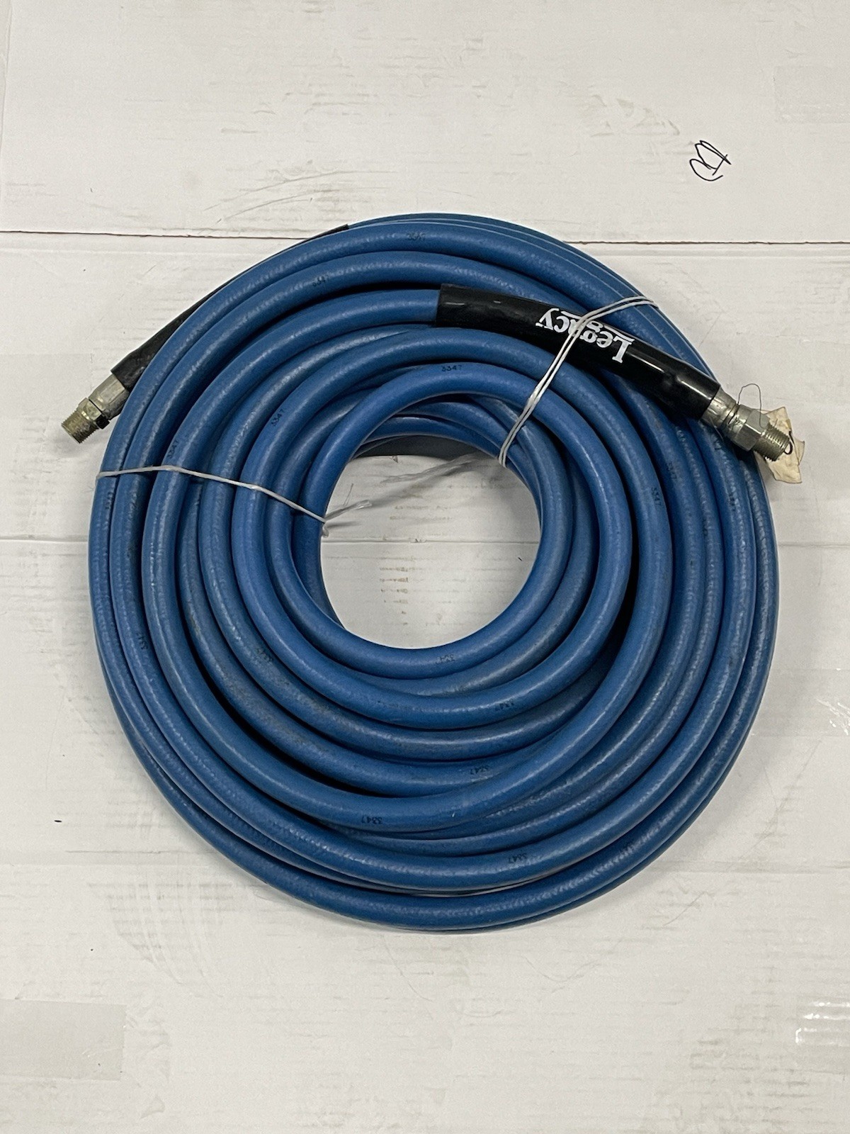1/2&rdquo; Legacy 100ft High-Pressure 3000 PSI Blue Hose With Swivel 1 End Made In USA