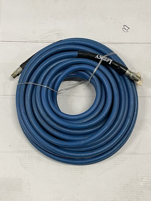 #ad 1 2” Legacy 100ft High Pressure 3000 PSI Blue Hose With Swivel 1 End Made In USA $299.99