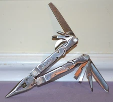 Vintage Leatherman Pulse Multi-Tool Knife, Scissors, Other Tool USA Retired-Good