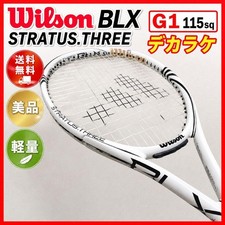 Wilson BLX STRATUS THREE Used Tennis Racquet 115 sq in from Japan