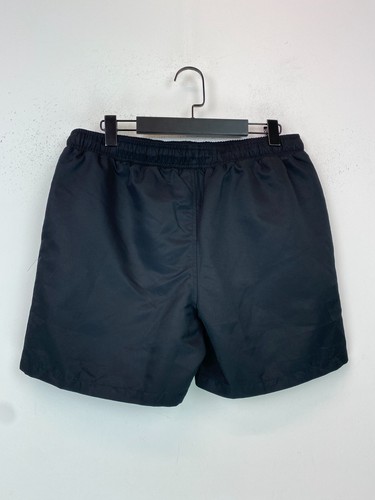 Ellesse Black Solid Swim Shorts Mesh Lining Drawstring Logo Print L NEW - Picture 10 of 10