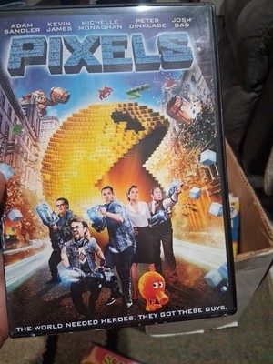 Pixels DVD 2015 Release Adam Sandler, Kevin James, Josh Gad