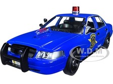 2008 FORD CROWN VICTORIA INTECEPTOR "MI STATE POLICE" 1/24 BY GREENLIGHT 85553